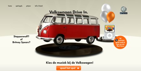 Minisite Volkswagen Drive In