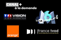 M6 Replay, Orange Rewind TV, TF1 Vision