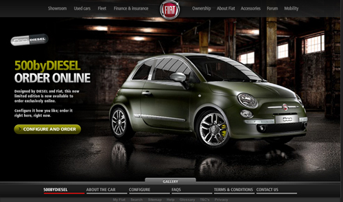 Fiat 500 by Diesel