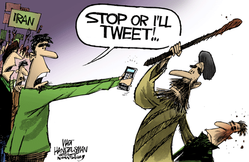 Iran Stop ou je tweet