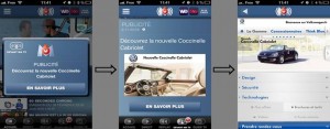 L'application mobile sur l'auto de M6