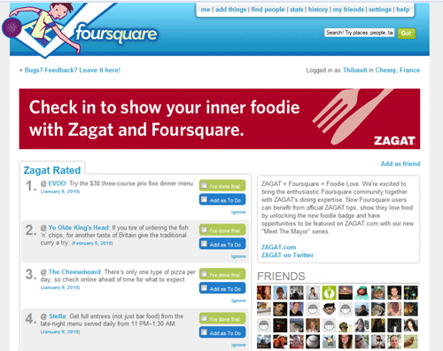 foursquare zagat