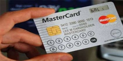 L'écran numérique de mastercard