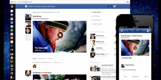 Un nouveau Facebook à la carte et à l’image